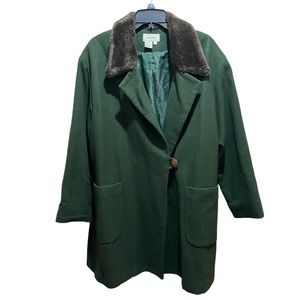 Newport News Faux Fur Collar Coat | 14